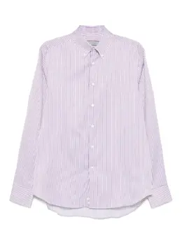Canali: Рубашка в полоску 
