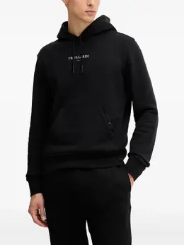 Trussardi: Чёрная толстовка 