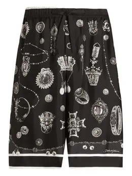 Dolce & Gabbana: Шорты с принтом 