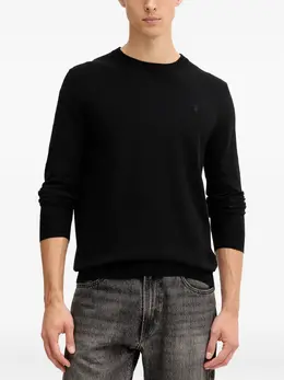 Trussardi: Чёрный свитер 