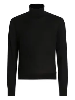 Dolce & Gabbana: Чёрный свитер 