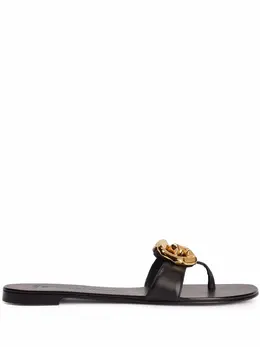 Giuseppe Zanotti: Чёрные сандалии 