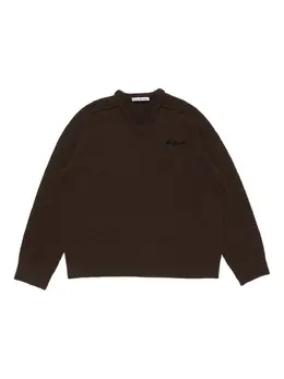 Acne Studios: Свитер с v-образным вырезом 