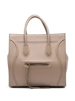 Céline Pre-Owned: Коричневая сумка-шоппер 