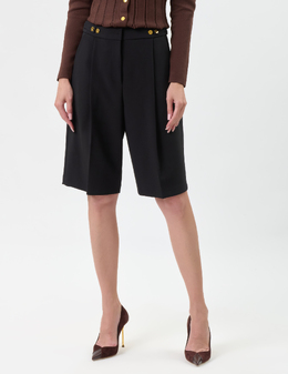 ELISABETTA FRANCHI: Чёрные шорты 