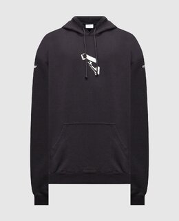 Vetements: Чёрная толстовка 