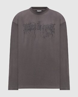 Vetements: Серый свитшот 