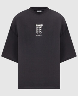 Vetements: Чёрная футболка 