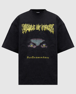 Vetements: Чёрная футболка 