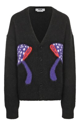 MSGM: Чёрный кардиган 