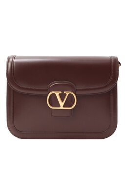 Valentino: Коричневая сумка 