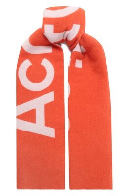 Acne Studios: Оранжевый шарф 