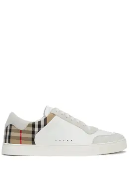 BURBERRY: Белые кеды 