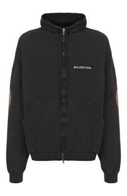 Balenciaga: Хлопковая толстовка 