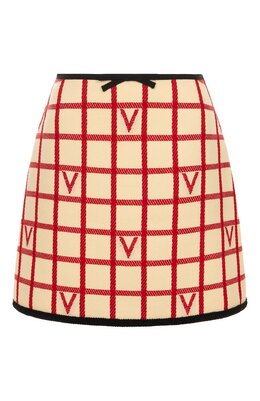 Valentino: Юбка из шерсти 