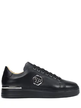 PHILIPP PLEIN: Чёрные кеды 