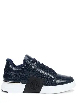 PHILIPP PLEIN: Синие кеды 