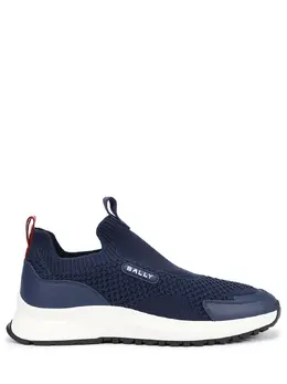 BALLY: Синие кроссовки 
