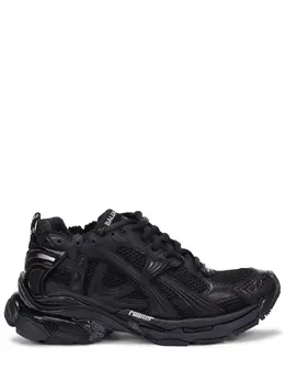 BALENCIAGA: Чёрные кроссовки  Runner