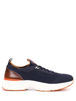 SANTONI: Тёмные кроссовки 