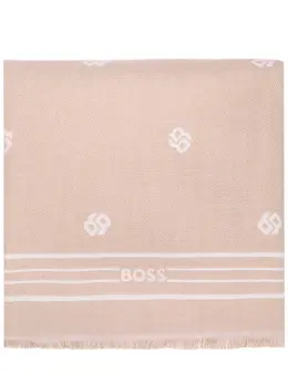 BOSS: Бежевый шарф 
