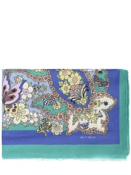 ETRO: Шарф с принтом 
