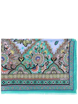 ETRO: Шарф с принтом 
