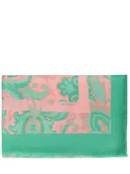 ETRO: Шарф с принтом 