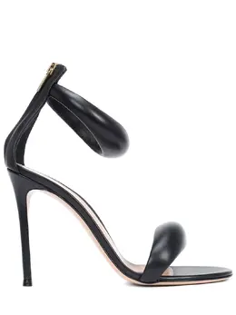 GIANVITO ROSSI: Чёрные босоножки  Bijoux