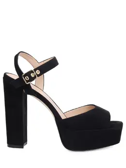 STUART WEITZMAN: Чёрные босоножки  Ryder