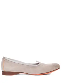 SANTONI: Бежевые лоферы 