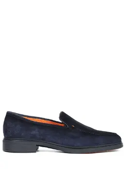 SANTONI: Синие туфли 