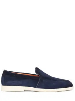 SANTONI: Синие туфли 