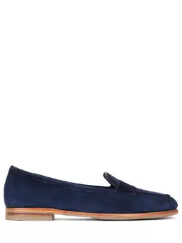SANTONI: Тёмные лоферы 