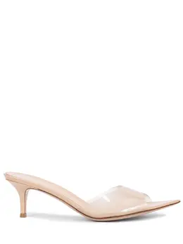 GIANVITO ROSSI: Бежевые сабо  Elle