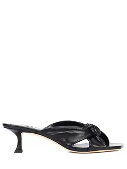 JIMMY CHOO: Чёрные сабо 