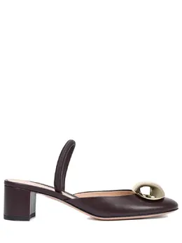 GIANVITO ROSSI: Бордовые туфли 