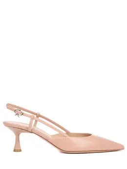 GIANVITO ROSSI: Бежевые туфли 