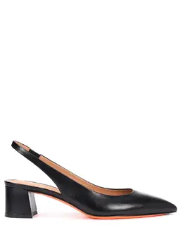 SANTONI: Чёрные туфли 