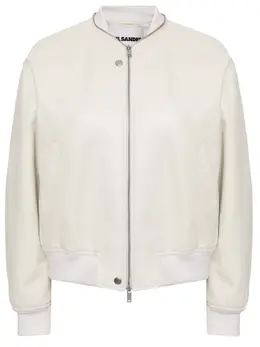 JIL SANDER: Кожаная куртка 