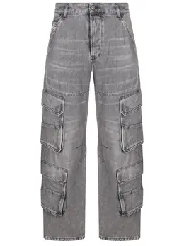 DIESEL: Хлопковые джинсы 