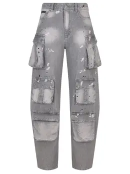 PHILIPP PLEIN: Хлопковые джинсы 