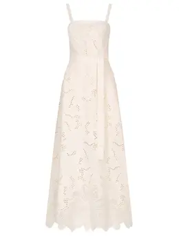 ELIE SAAB: Платье с вышивкой 