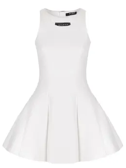 BALMAIN: Платье из вискозы 
