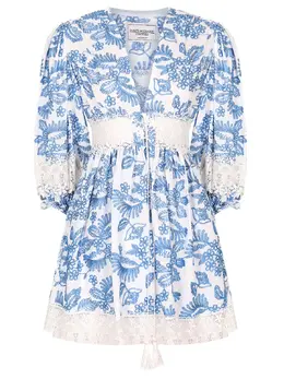 FORTE DEI MARMI COUTURE: Платье с вышивкой 