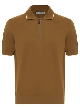 CANALI: Хлопковое поло 