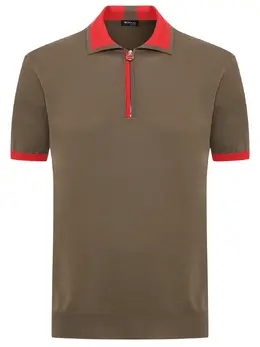KITON: Хлопковое поло 