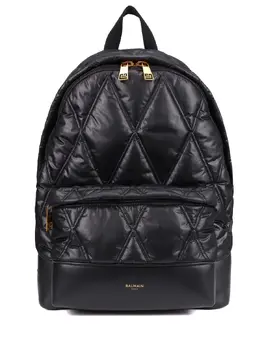 BALMAIN: Чёрный рюкзак 