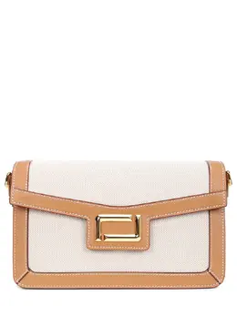 LANCEL: Бежевая сумка 