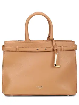 LANCEL: Коричневая сумка 
